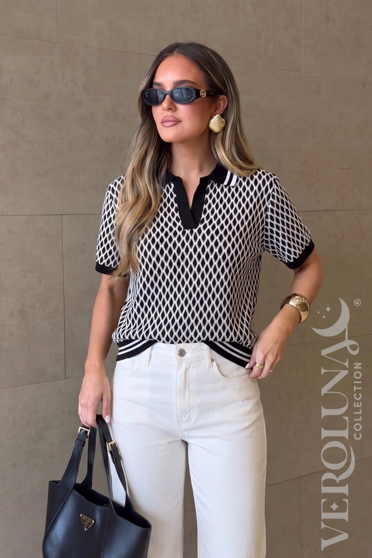 LUXE DETAIL BLACK POLO